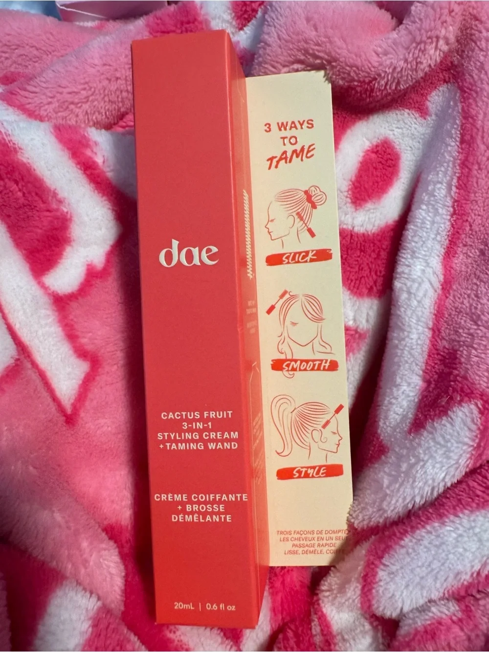 Dae Cactus Fruit 3-In-1 Styling Cream Taming Wand New In Box